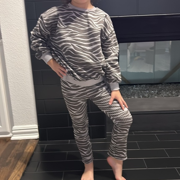 NWT Zara zebra print set, size 4-5 - Picture 1 of 8